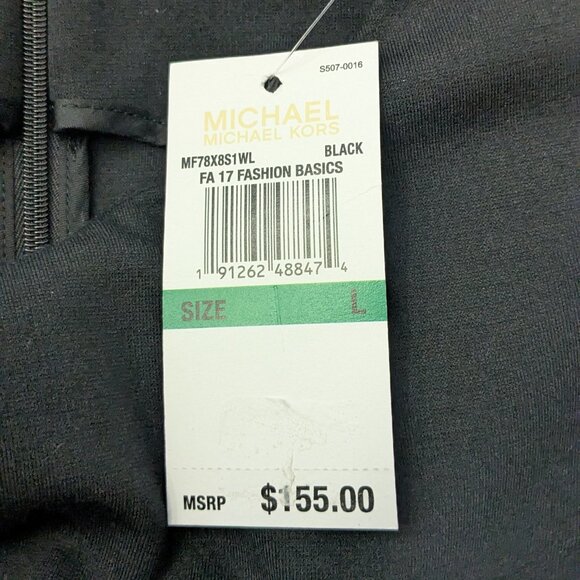 MICHAEL KORS Women's Dress Career Business Size L Black NWT original price $155. - Picture 8 of 9